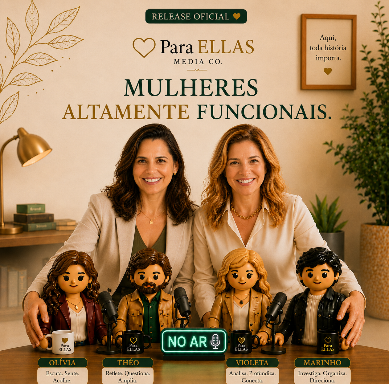 Release Oficial — Equipe Para ELLAS Toy Art